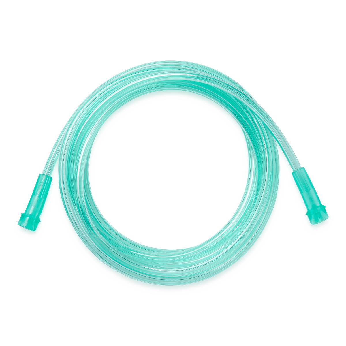 High-Flow Green Oxygen Tubing — 50 ft