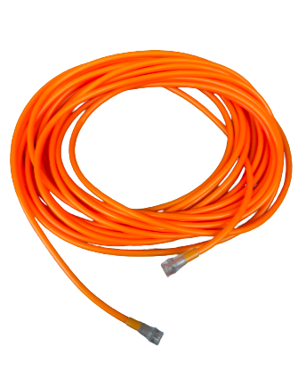 Orange Oxygen Tubing — 25 ft